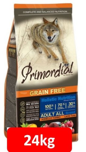  Primordial Grain Free Adult Bárány és Tonhal 12+12=24kg