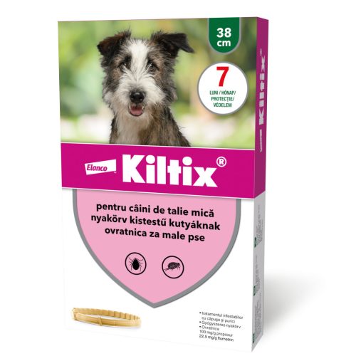 Kiltix - bolha és kullancs nyakörv S (38cm)  