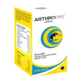 Arthrodyl porcvédő tabletta kutyáknak 50szem