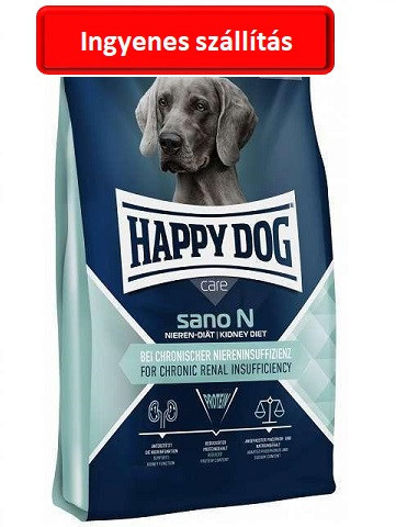 2db esetén : HAPPY DOG CARE SANO N 7,5kg.