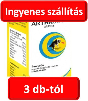 3db-tól : Arthrodyl porcvédő tabletta kutyáknak 50szem