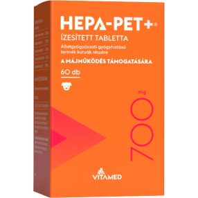 HEPA-PET Plus  ízesített tabletta 700mg. 60szem , 