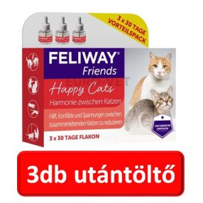   Nagy csomag :Feliway Friends utántöltő folyadék 3x48ml ( csak utántöltö , nincsen készülék )