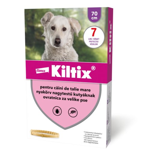 Kiltix - bolha és kullancs nyakörv L (70cm) . A termék designe váltás alatt .