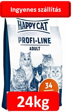 Happy Cat Profi 34/16 adult lazac (12+12=24kg.)