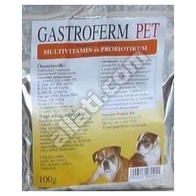   3db : Gastroferm Pet probiotikum és vitamin por 100 gr. kutyáknak