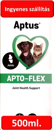 Aptus Apto-Flex izületvédő szirup kutyák és macskák számára 500 ml.