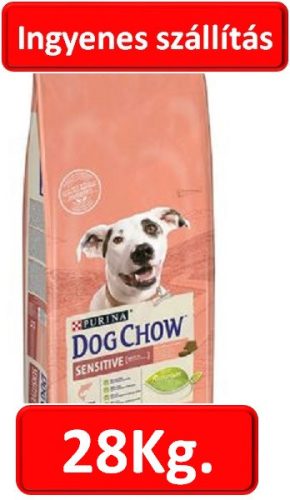 Dog Chow Sensitive lazachússal (14+14=28kg.)