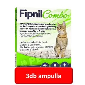   Fipnil Combo Spot On Macska 3ampullax0,5ml , (Fypryst-el megegyező hatóanyag)