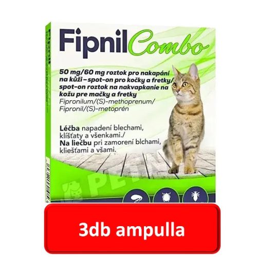 Fipnil Combo Spot On Macska 3ampullax0,5ml 