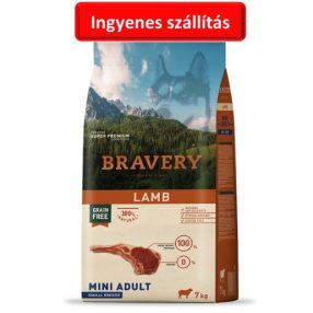   Bravery Lamb Mini Adult Small Breeds 7 kg , Ingyenes szállítás