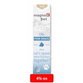  Magnapet 4% CBD olaj kutyáknak 10ml , (CIBAPET volt régen )